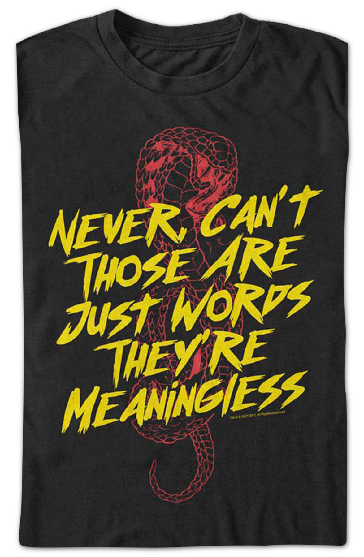 Just Words Cobra Kai T-Shirt