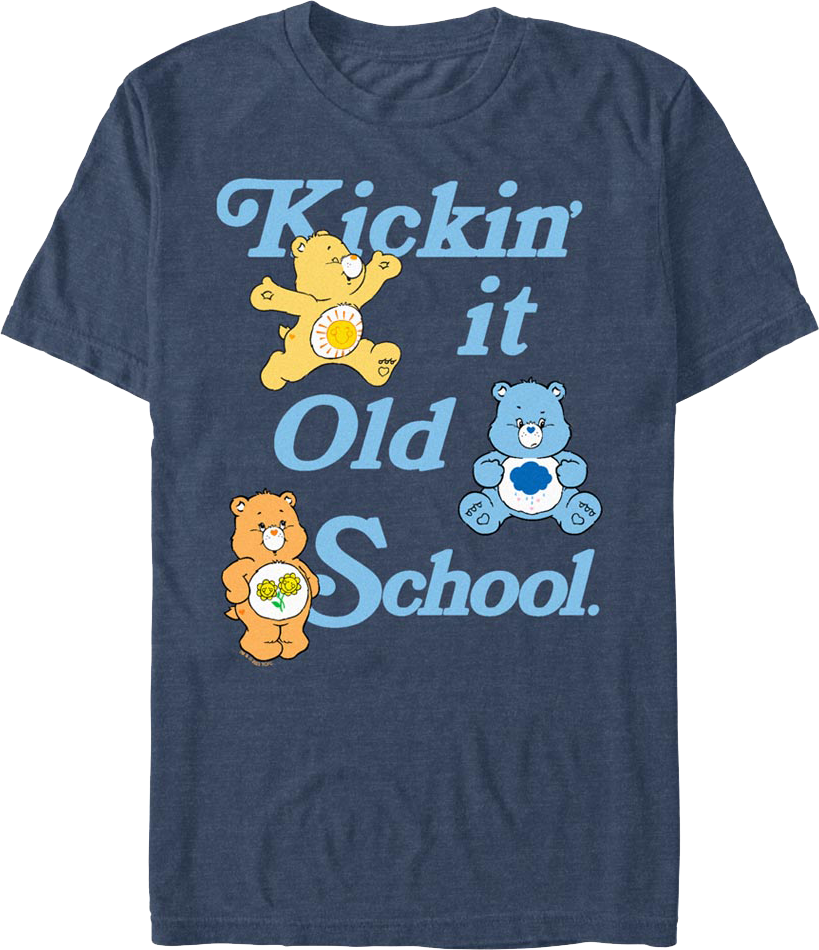 Kickin' It Old School Care Bears T-Shirt