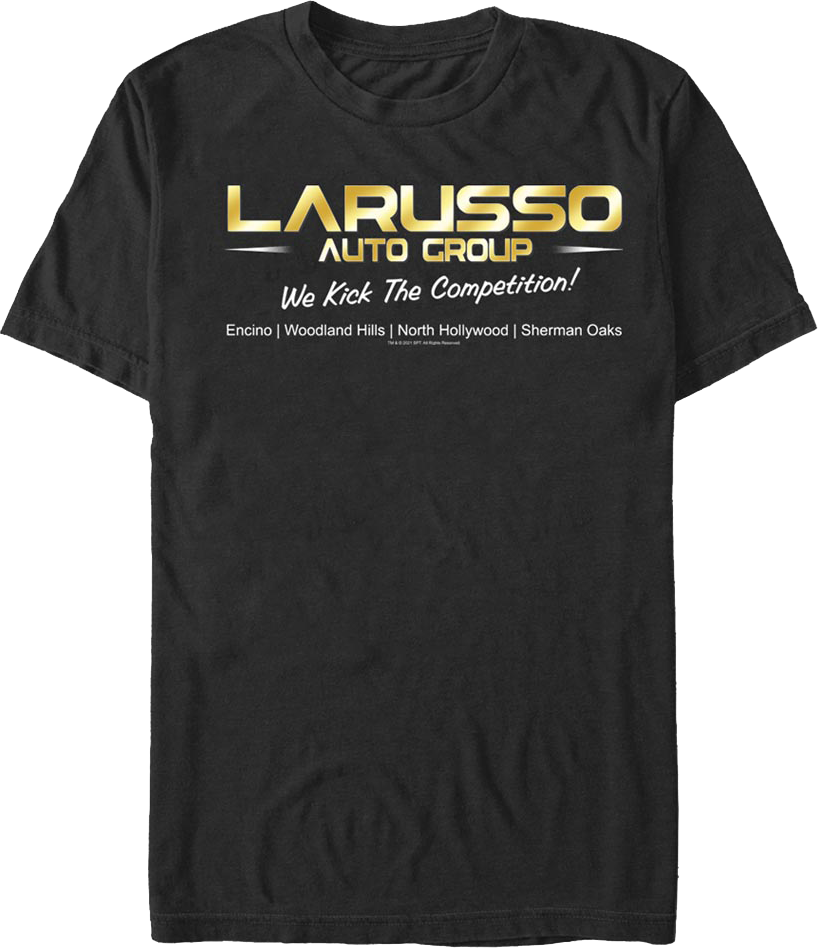 LaRusso Auto Group Logo Cobra Kai T-Shirt