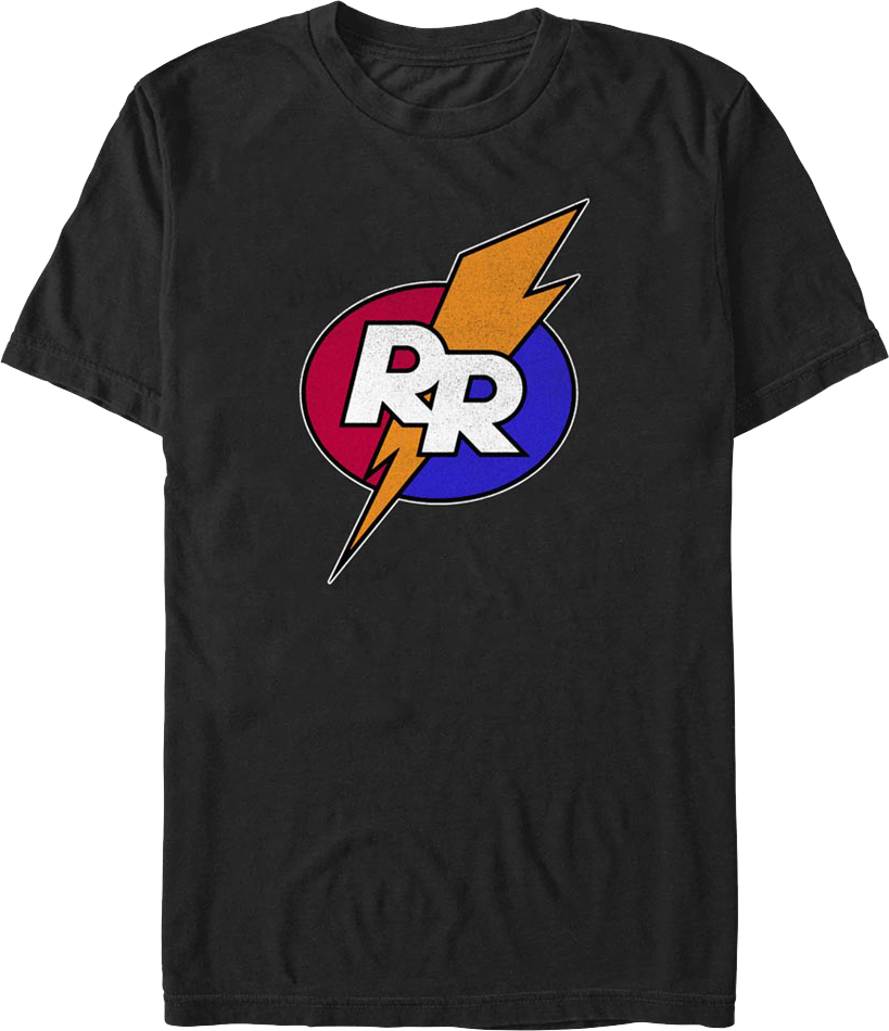Lightning Bolt Logo Chip 'n Dale Rescue Rangers T-Shirt