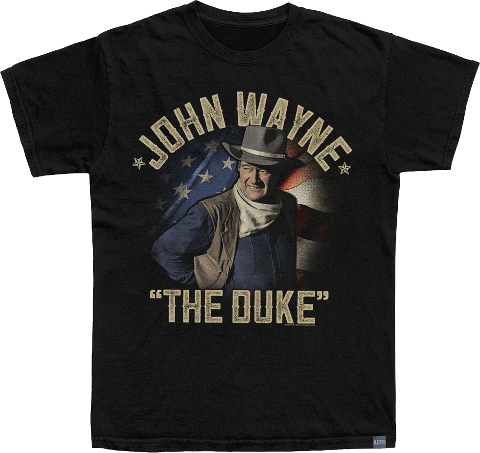 Made In USA John Wayne The Duke Returns T-Shirt
