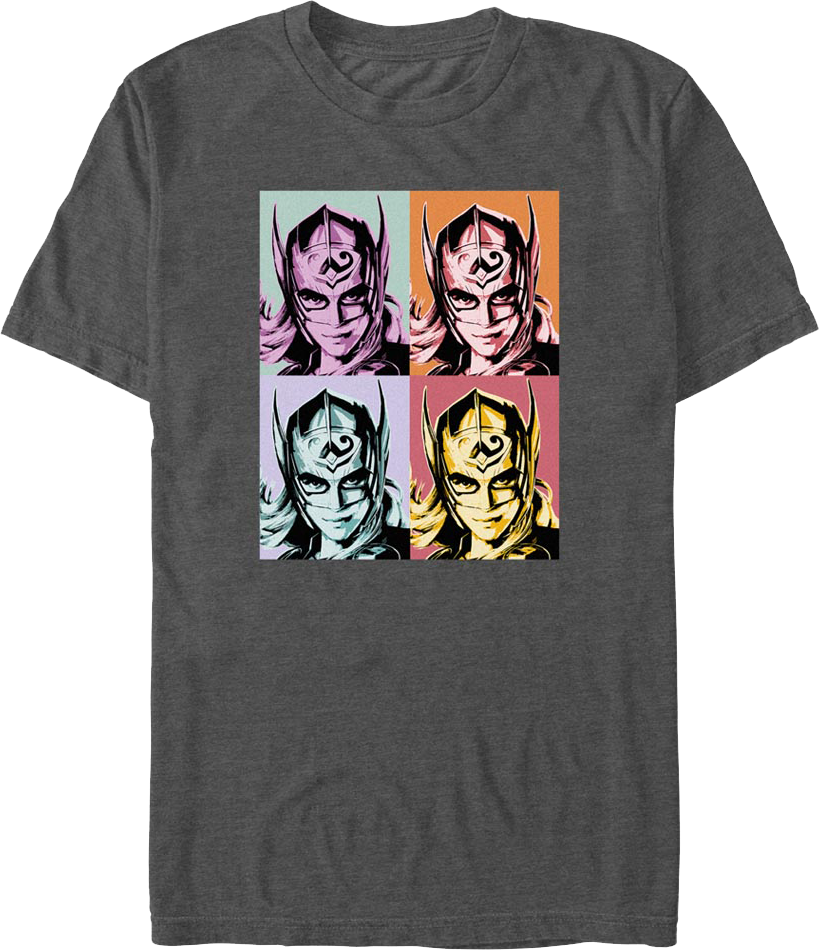 Mighty Thor Pop Art Thor Love And Thunder Marvel Comics T-Shirt