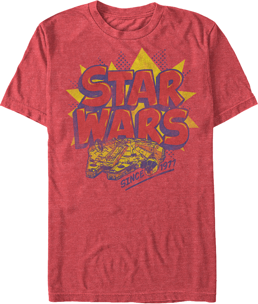 Millennium Falcon Since 1977 Star Wars T-Shirt