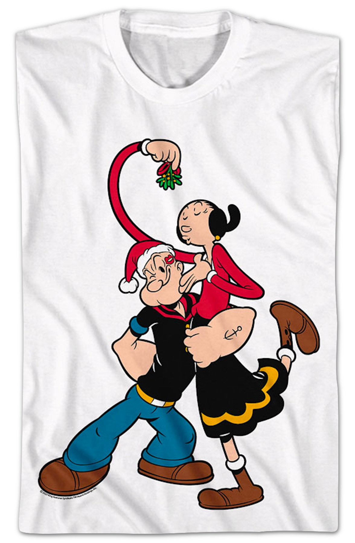 Mistletoe Popeye T-Shirt
