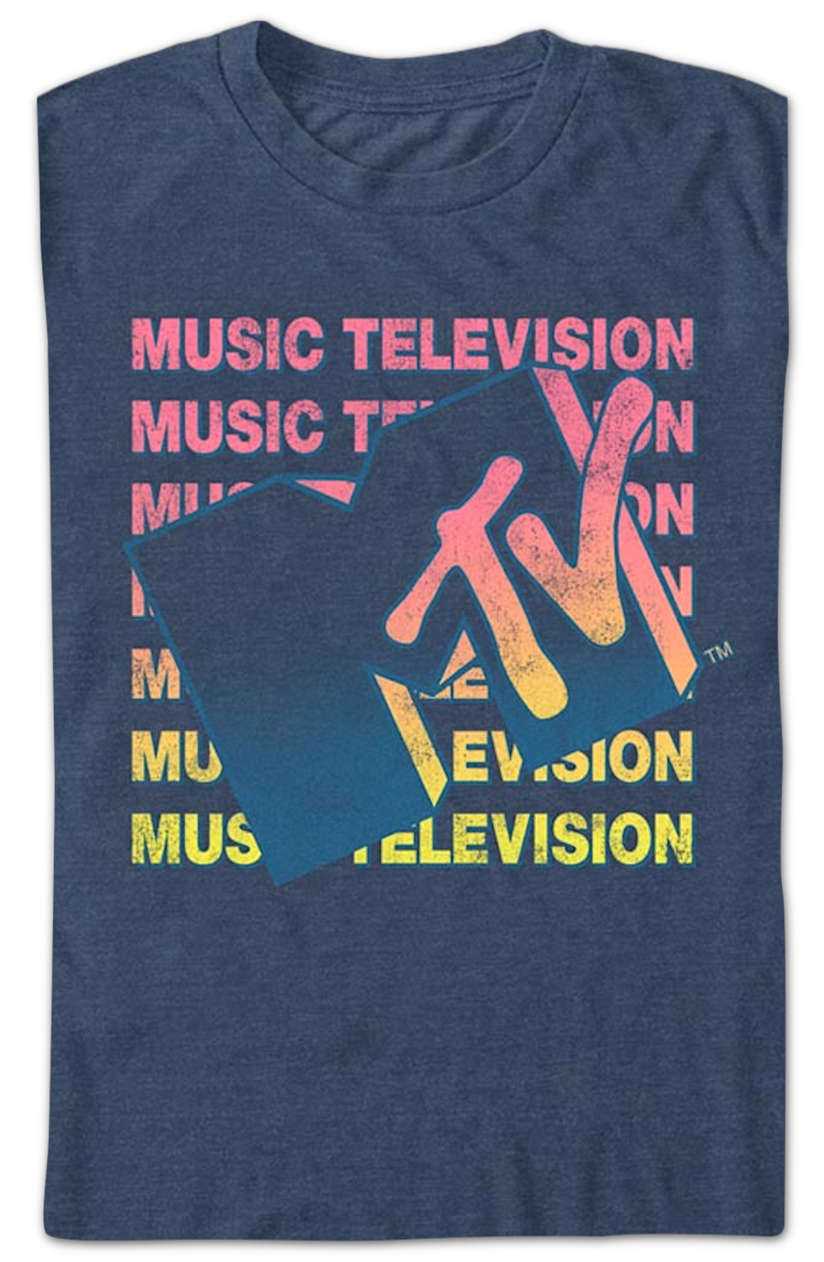 Music Television Stacked MTV Shirt