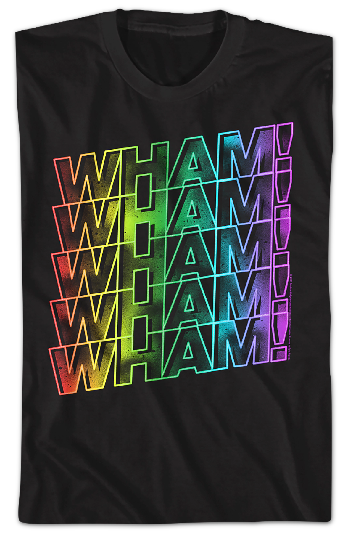 Neon Logo Wham T-Shirt