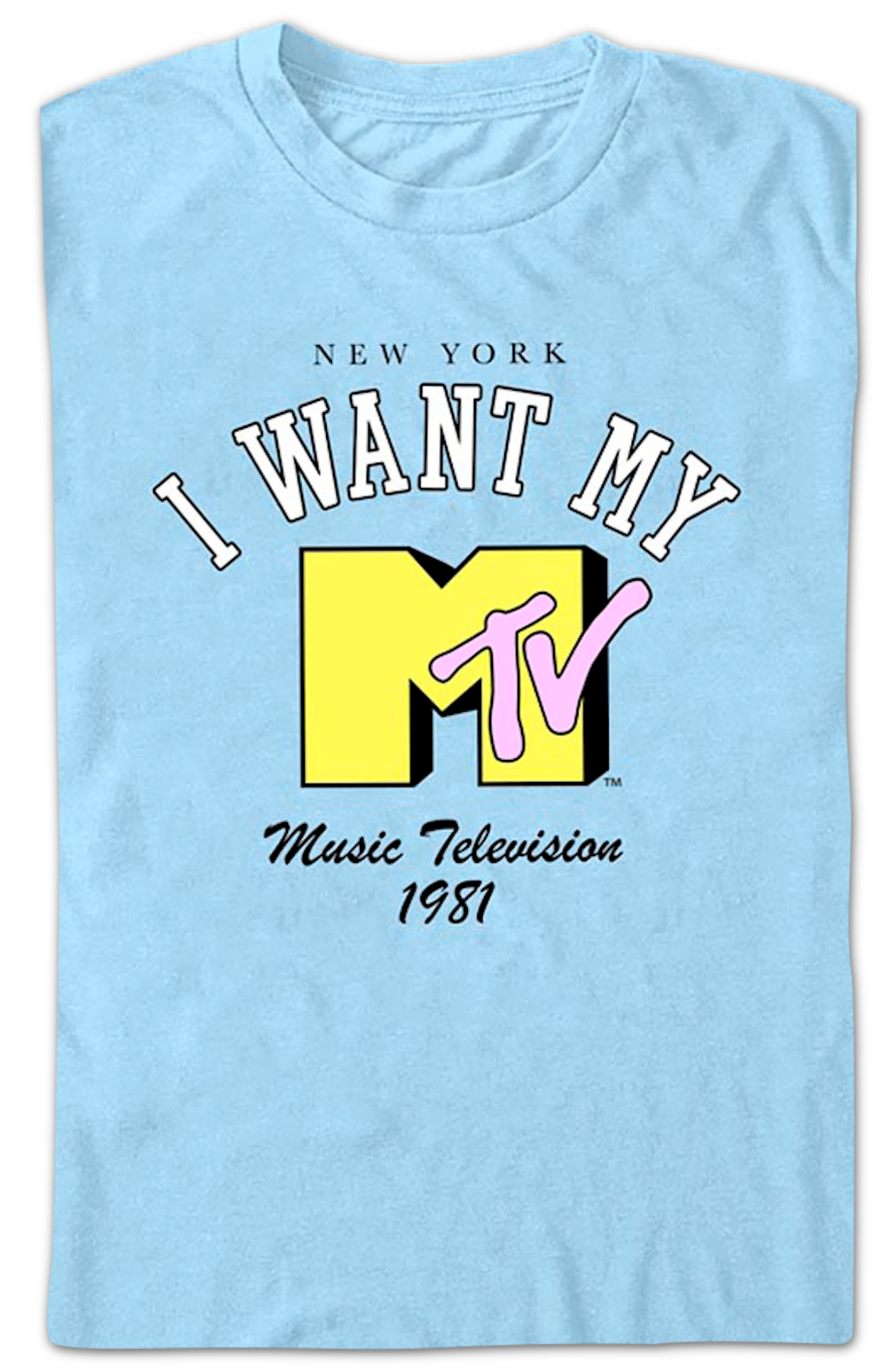 New York I Want My MTV Shirt