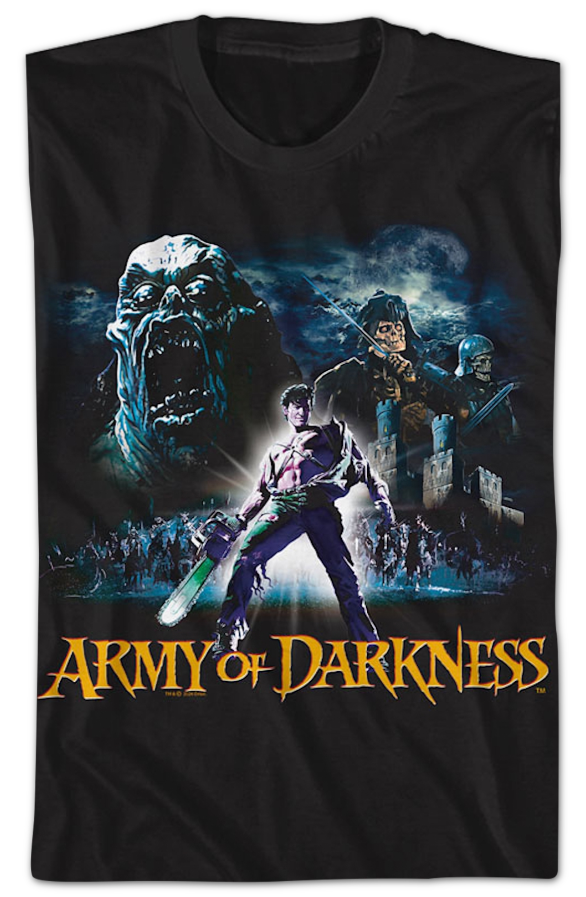 Night Sky Collage Army Of Darkness T-Shirt