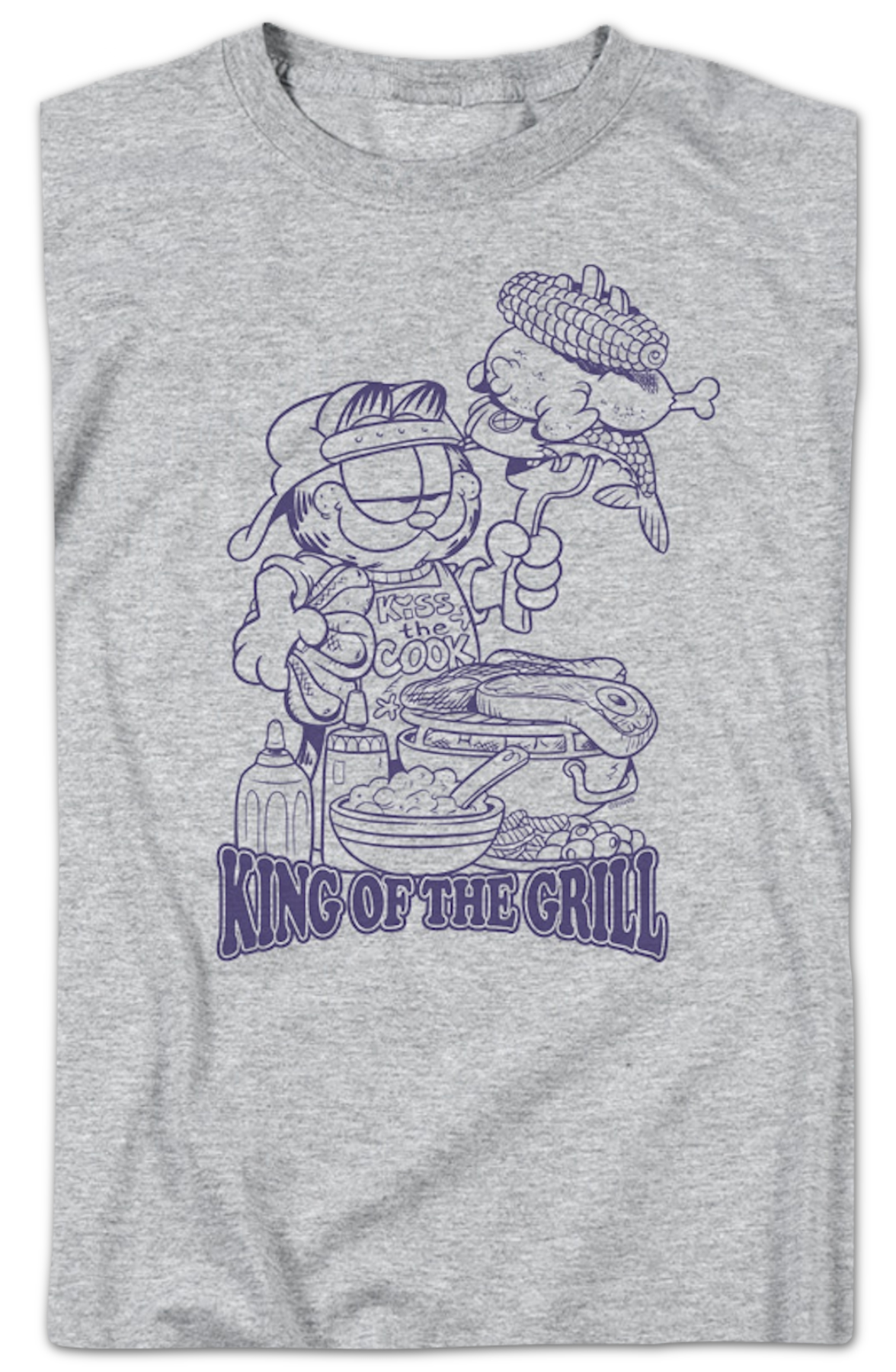 King Of The Grill Garfield T-Shirt