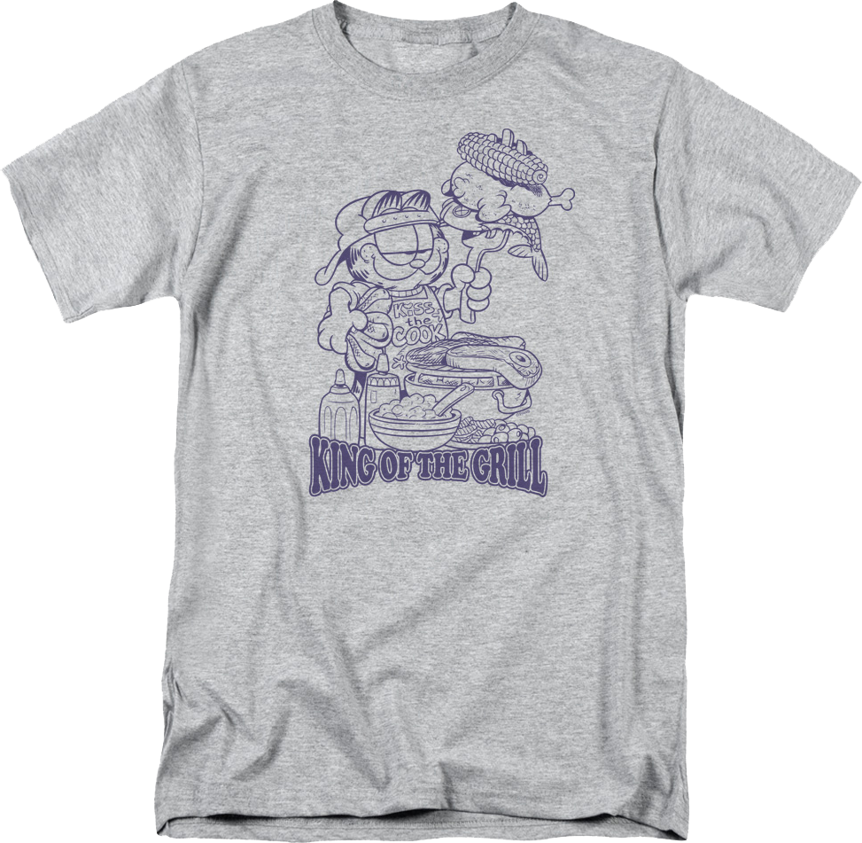 King Of The Grill Garfield T-Shirt