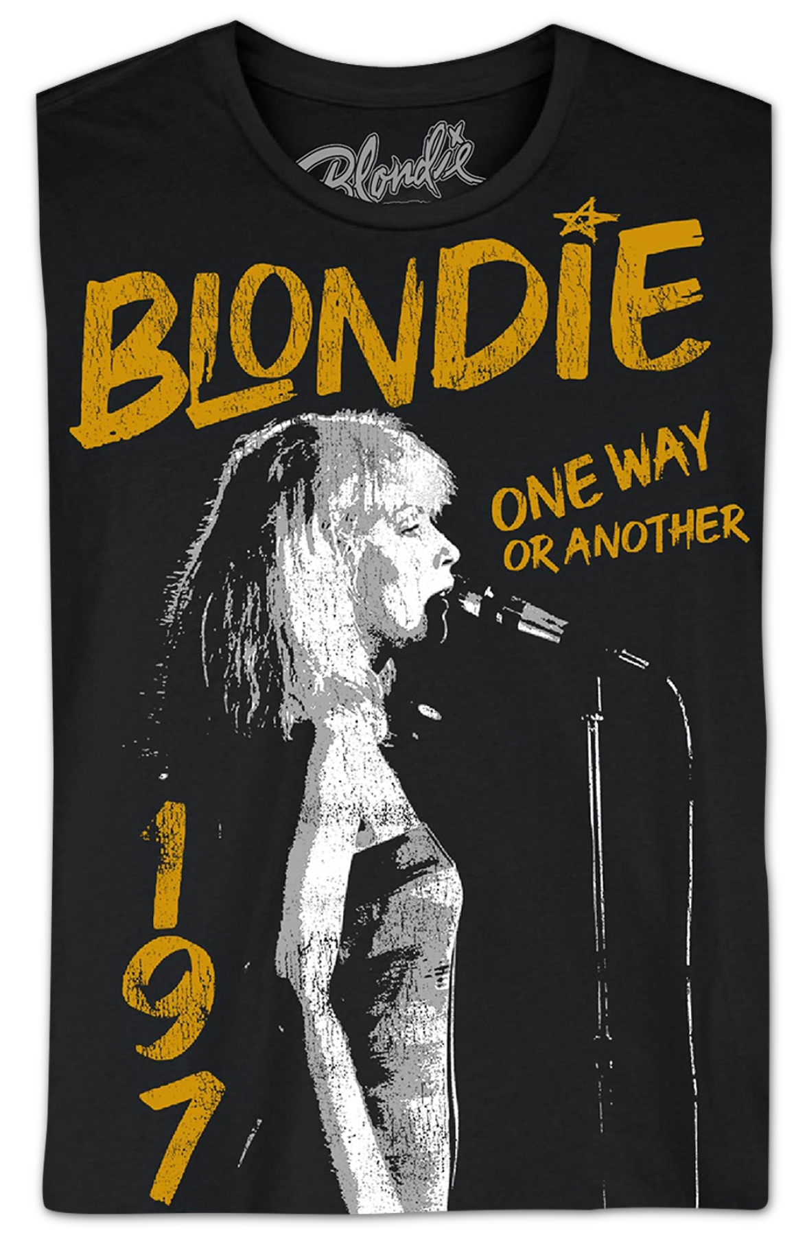 Black One Way Or Another 1979 Blondie T-Shirt