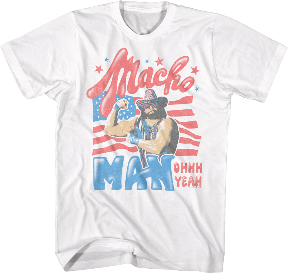 Patriotic Macho Man Randy Savage T-Shirt