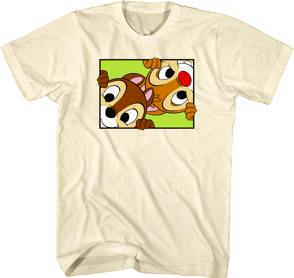 Peek-a-Boo Chip 'n Dale Rescue Rangers T-Shirt