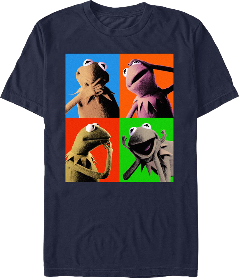 Pop Art Kermit The Frog Muppets T-Shirt