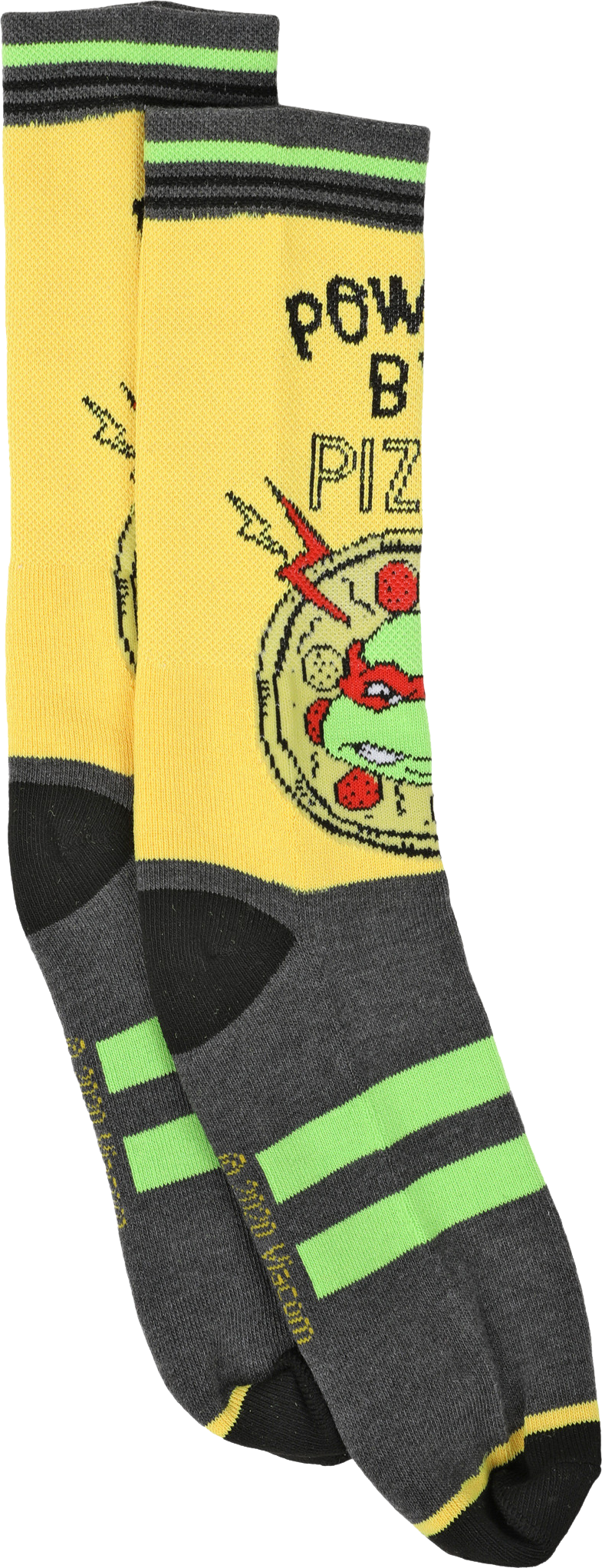 Powered By Pizza Teenage Mutant Ninja Turtles Socks