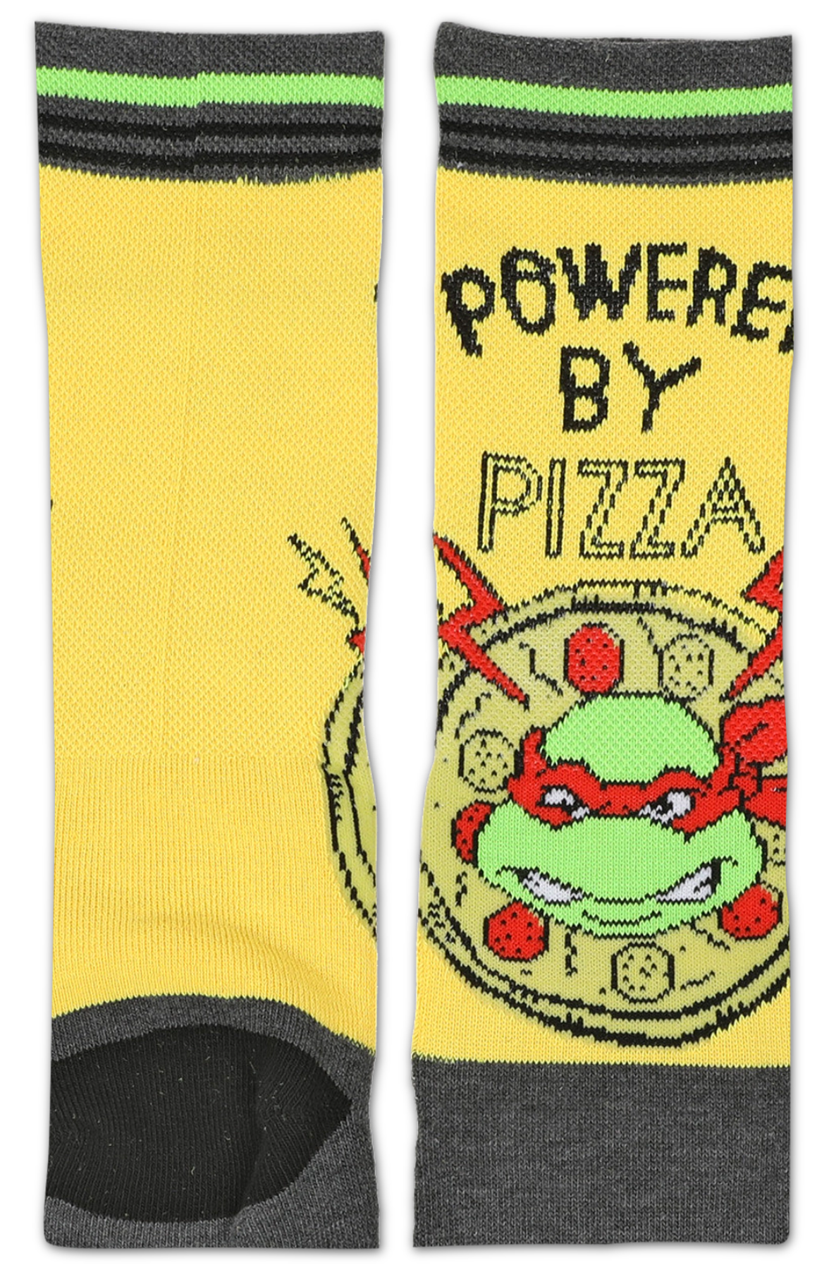 Powered By Pizza Teenage Mutant Ninja Turtles Socks