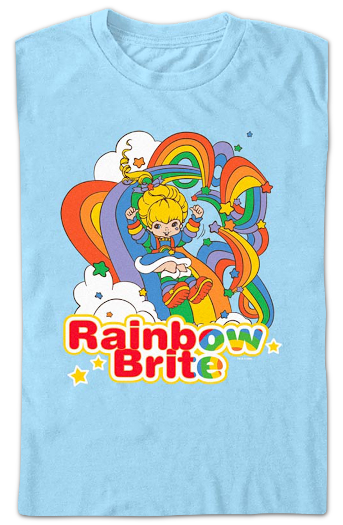 Rainbow Slide Rainbow Brite T-Shirt