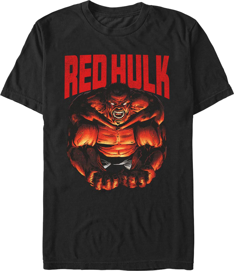 Red Hulk Marvel Comics T-Shirt
