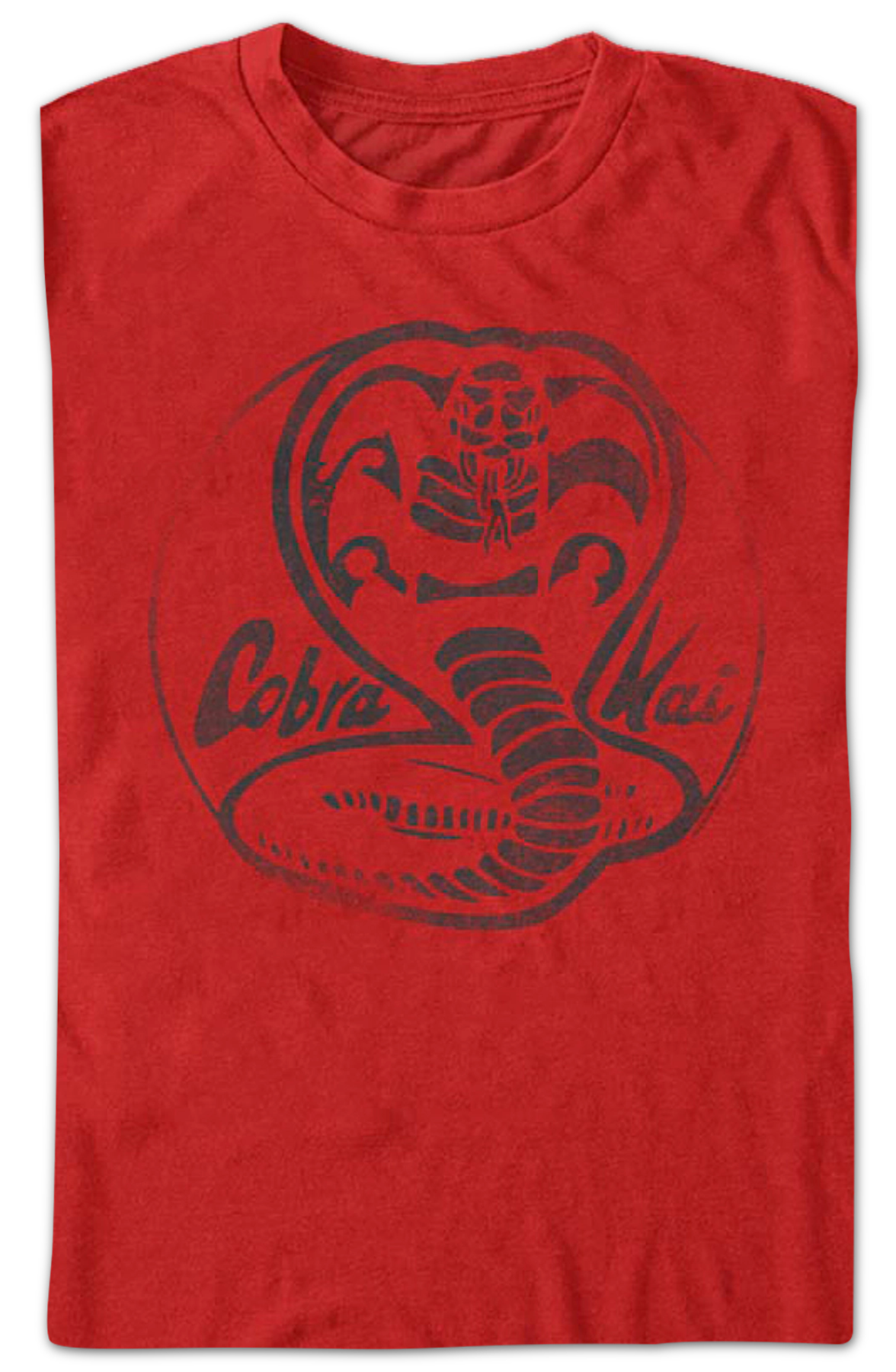 Red Logo Cobra Kai T-Shirt