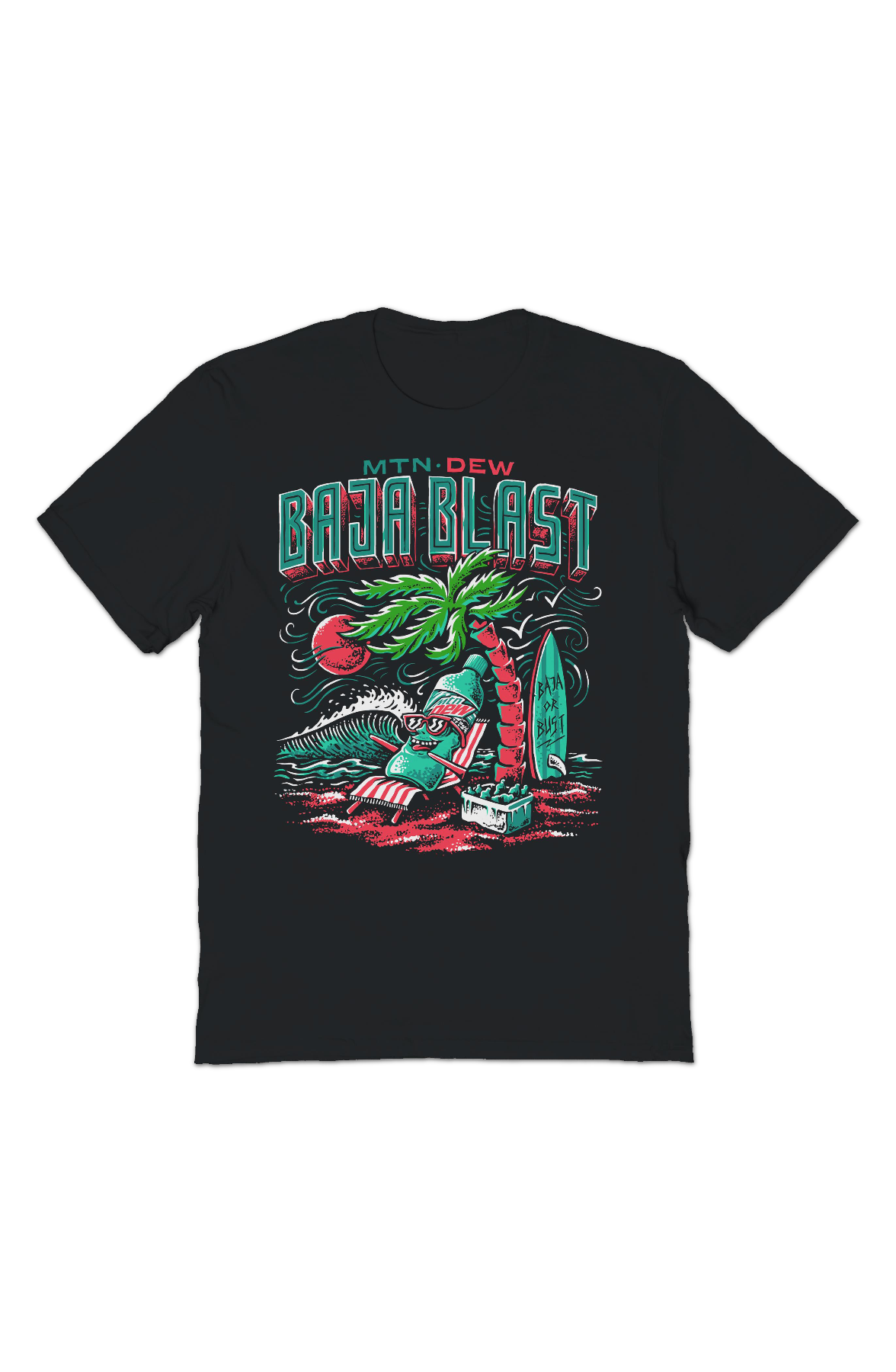 Relax Baja Blast Mountain Dew T-Shirt