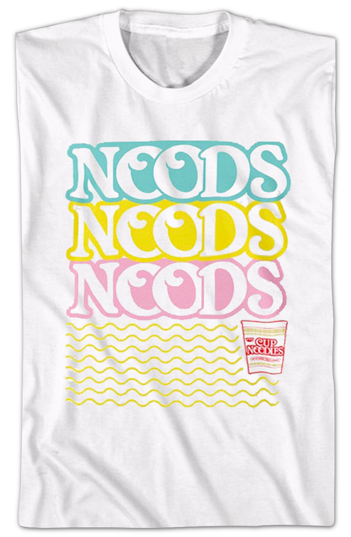Repeating Noods Cup Noodles T-Shirt
