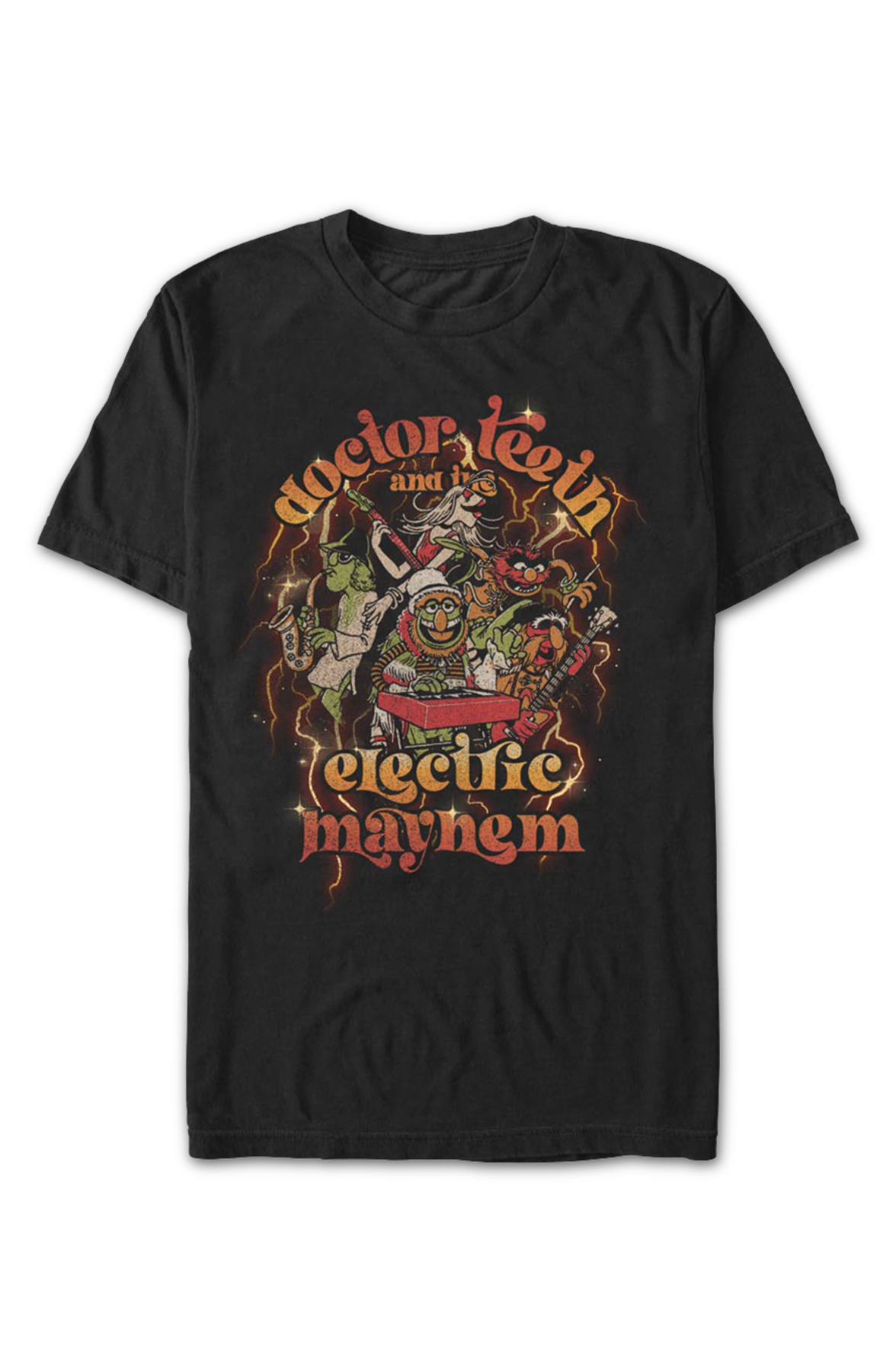 Retro Doctor Teeth And The Electric Mayhem Muppets T-Shirt