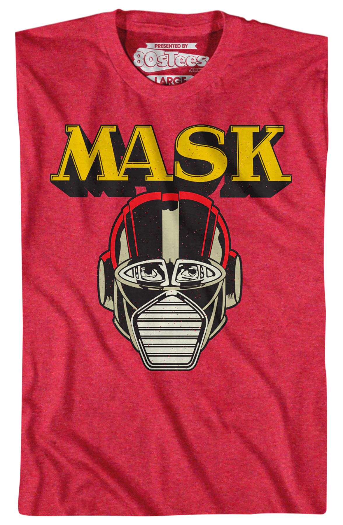 Retro Red Icon MASK Shirt