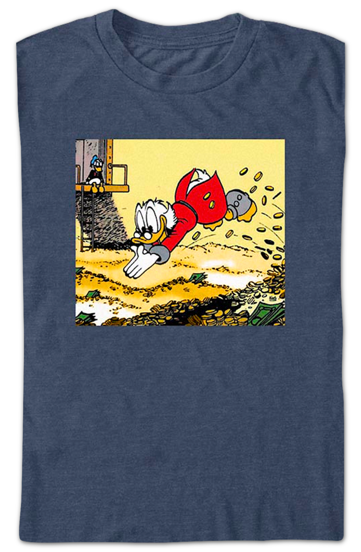 Scrooge McDuck's Money Vault Dive DuckTales T-Shirt
