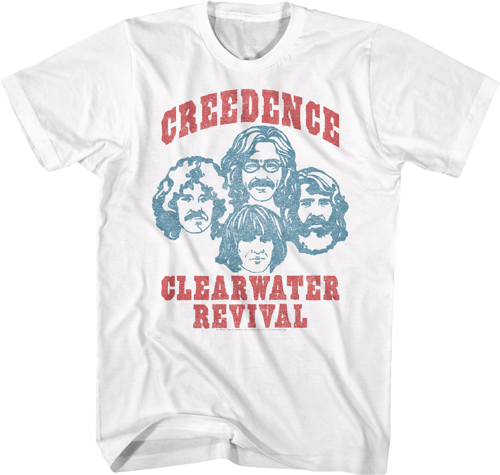 Sketches Creedence Clearwater Revival T-Shirt