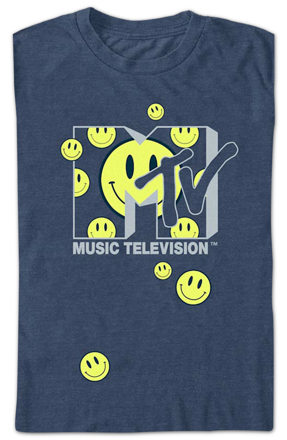Smiley Face Logo MTV Shirt