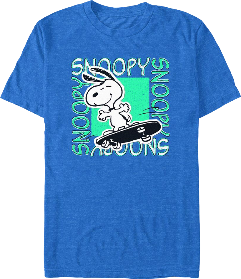 Snoopy's Skateboard Peanuts T-Shirt