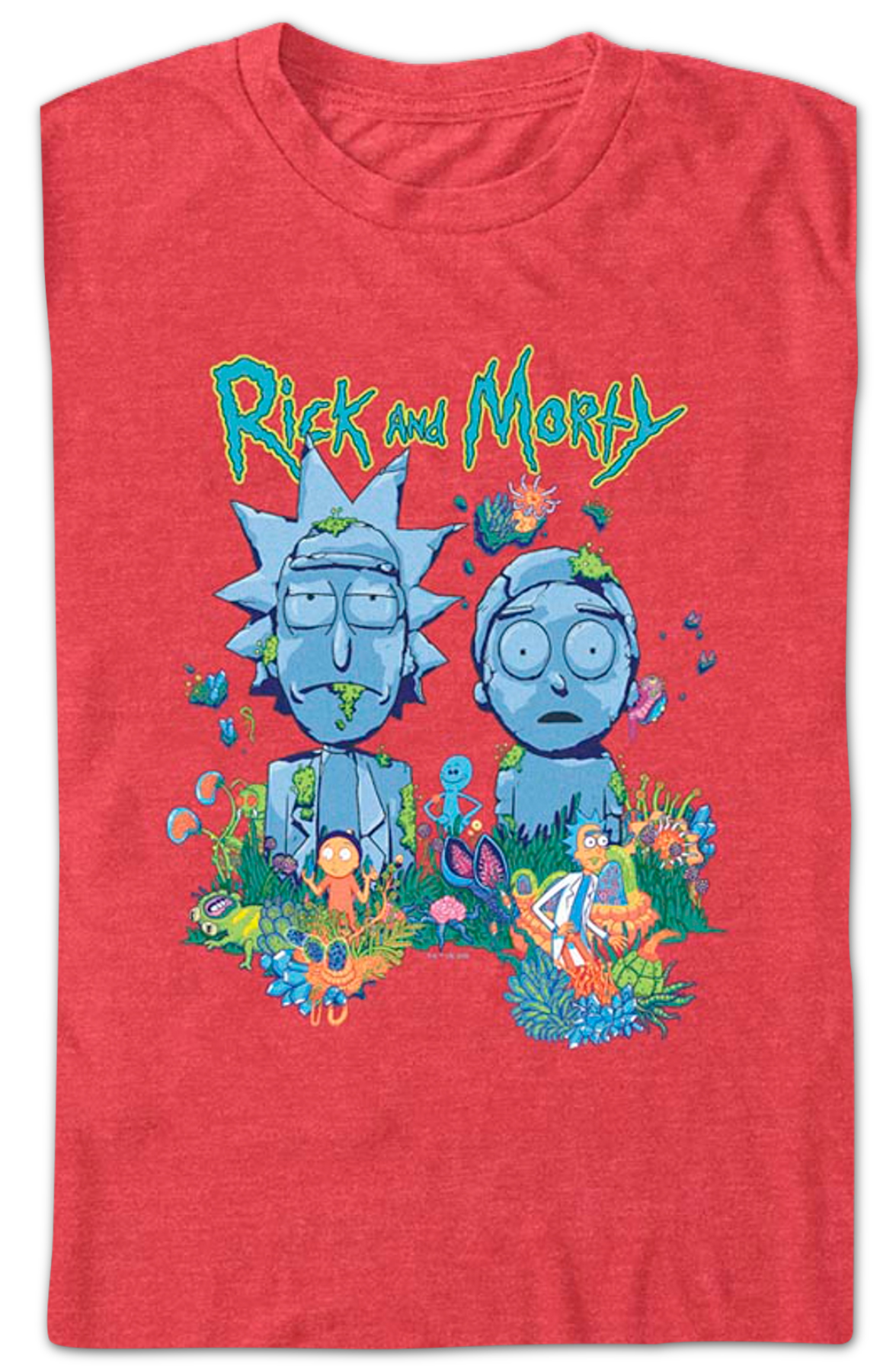 Statues Rick And Morty T-Shirt
