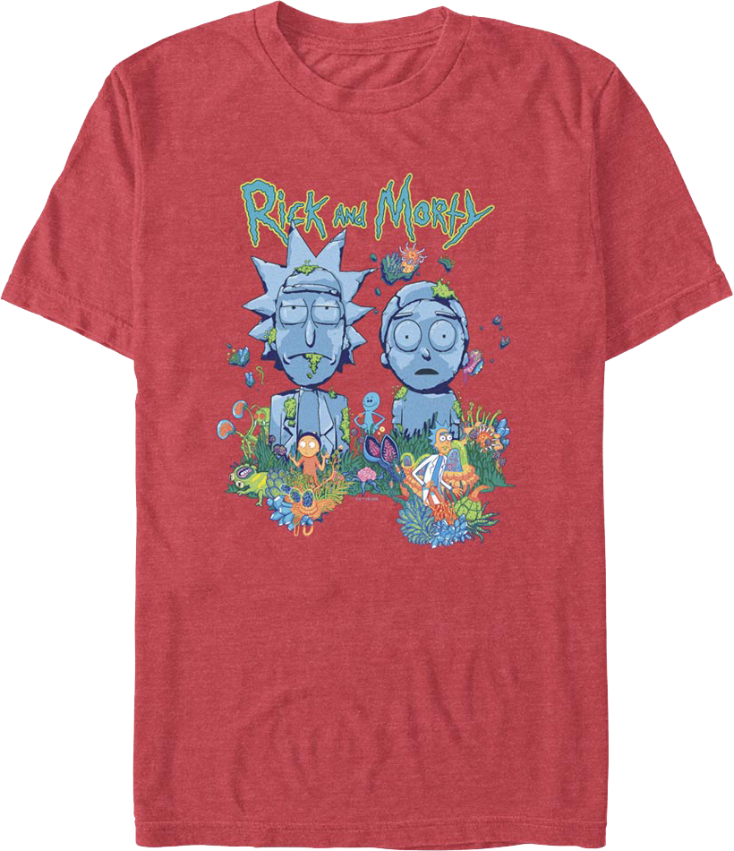 Statues Rick And Morty T-Shirt