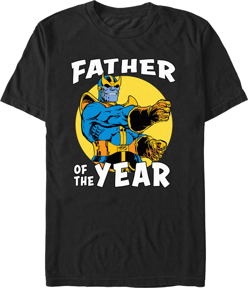 Thanos Father Of The Year Marvel Comics T-Shirt