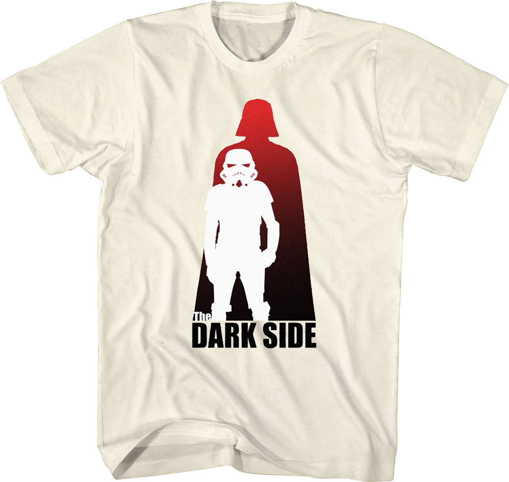 The Dark Side Shadow Star Wars T-Shirt