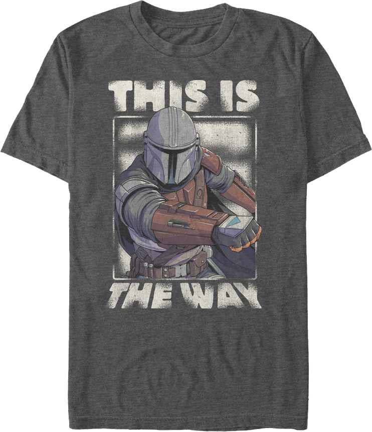 This Is The Way Star Wars The Mandalorian T-Shirt