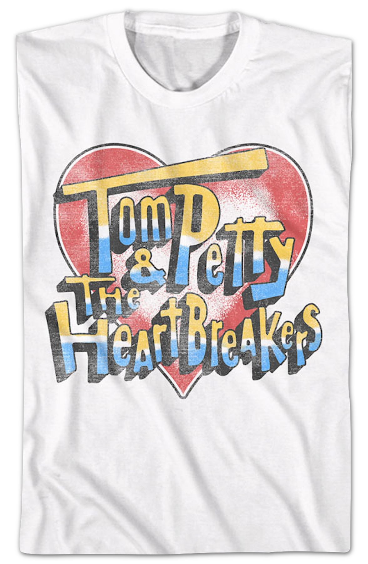 Vintage Heart Tom Petty & The Heartbreakers T-Shirt