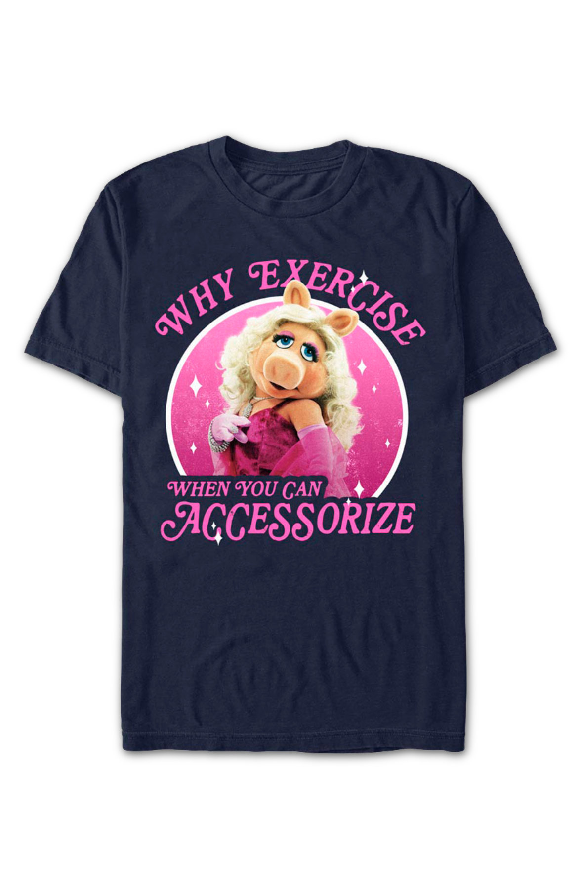 Why Exercise Miss Piggy Muppets T-Shirt