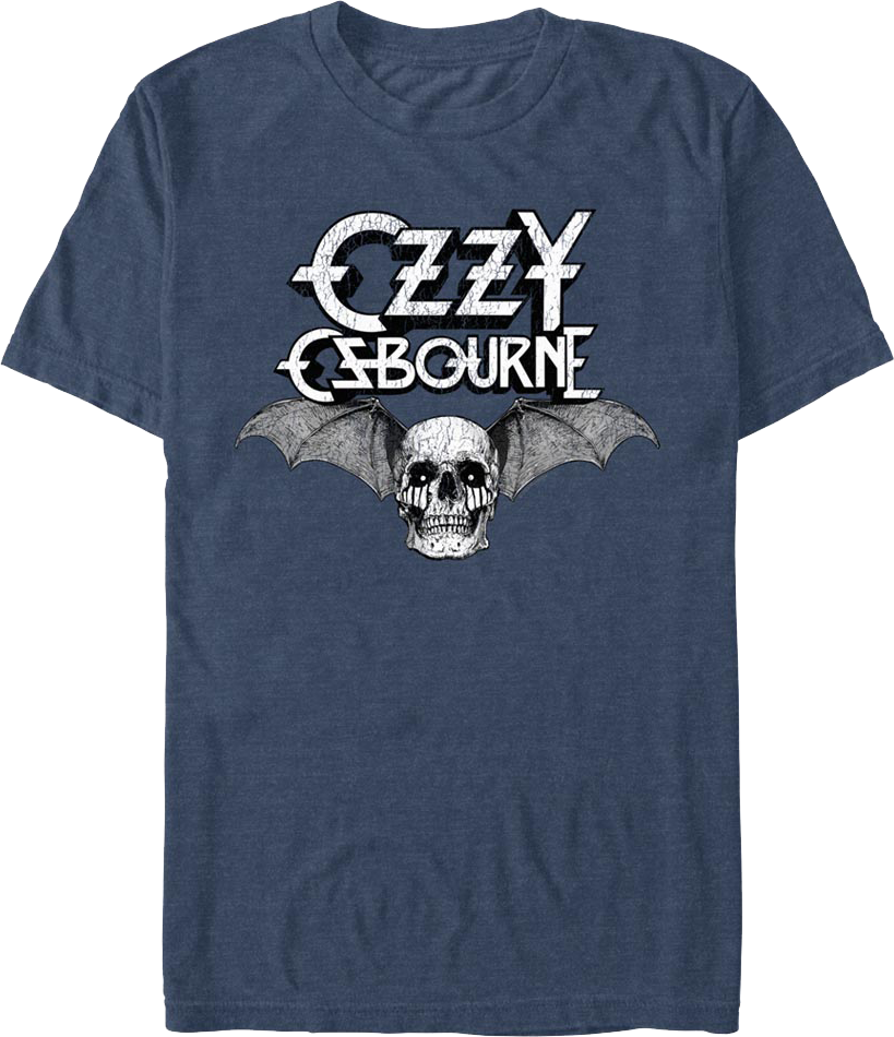 Winged Skull Ozzy Osbourne T-Shirt