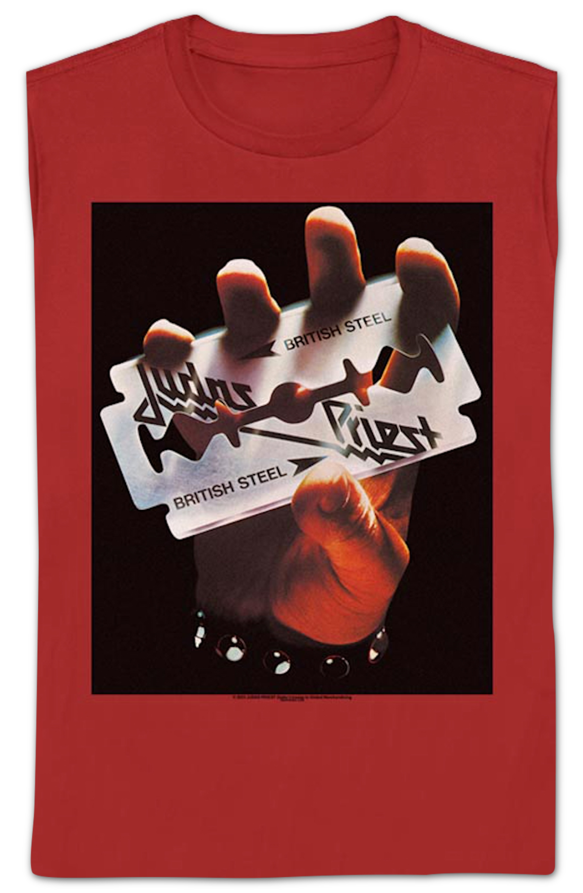 Womens British Steel Judas Priest Shirt