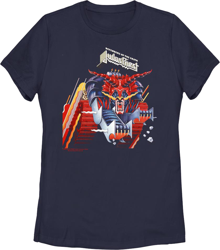 Womens Defenders Of The Faith Judas Priest Shirt