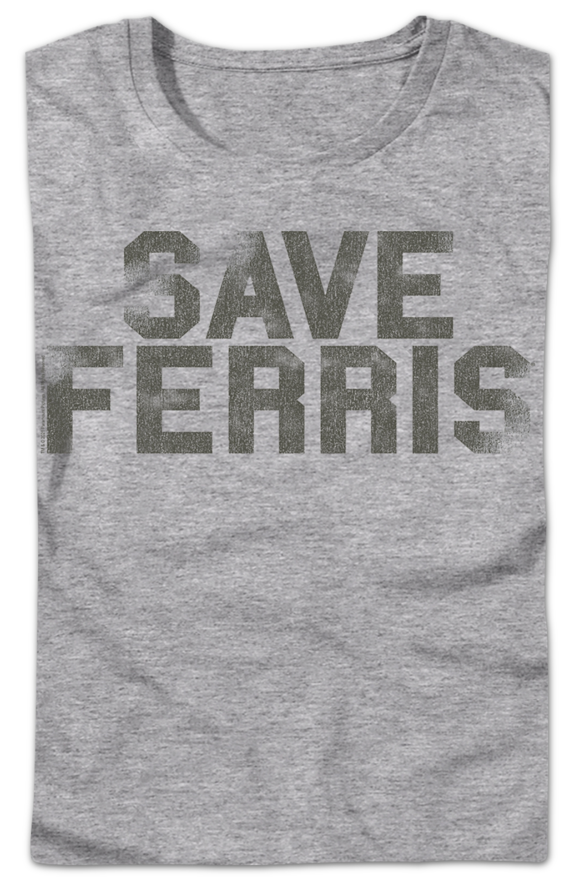 Womens Distressed Save Ferris Bueller Shirt
