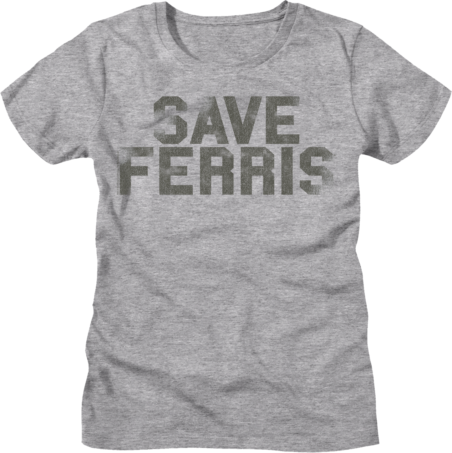 Womens Distressed Save Ferris Bueller Shirt