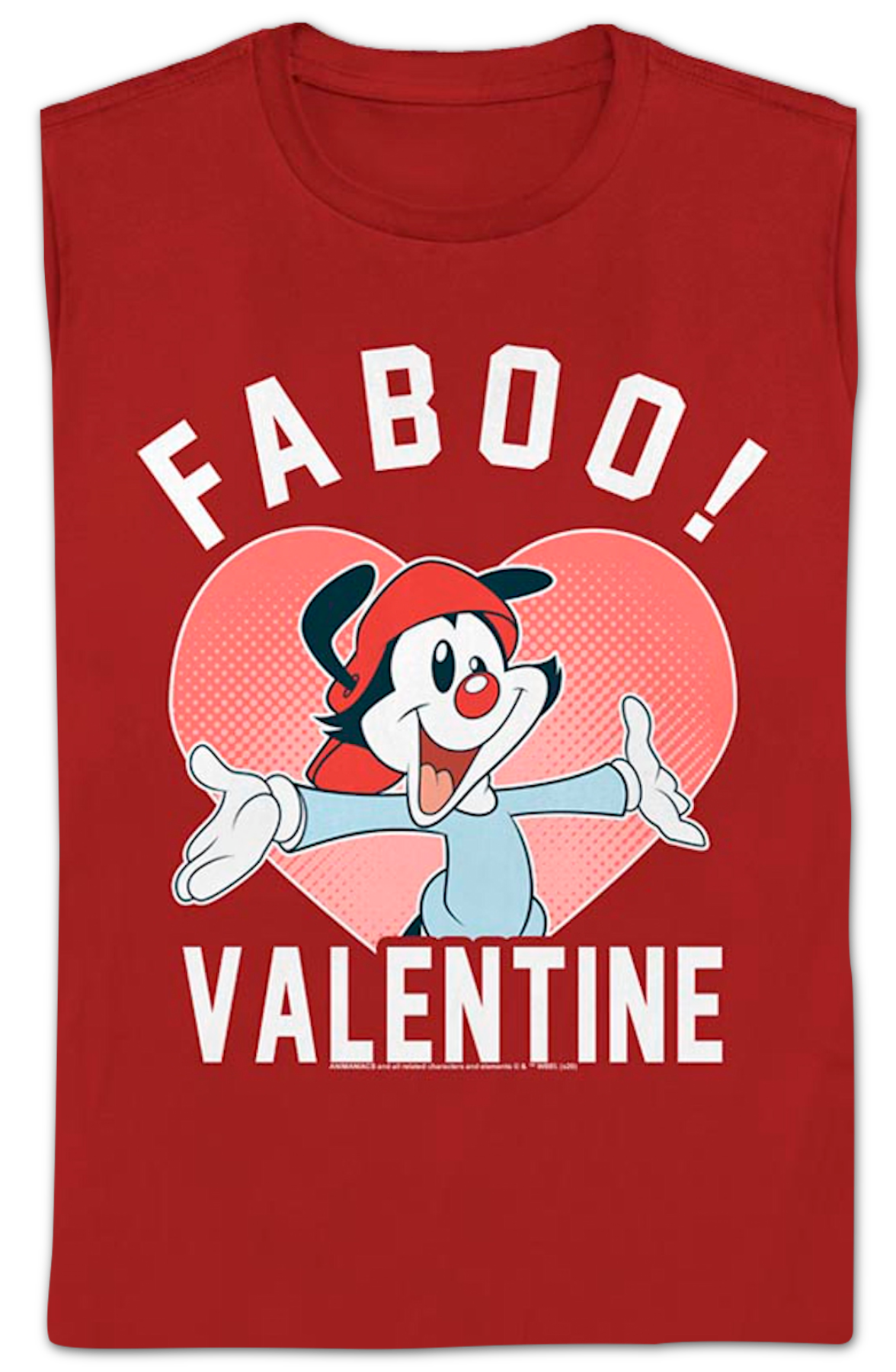 Womens Faboo Valentine Animaniacs Shirt
