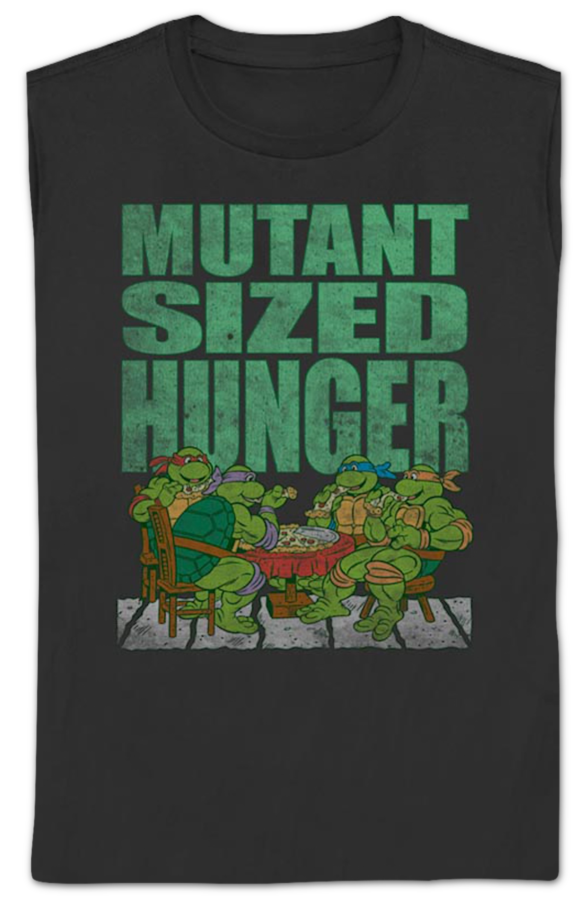 Womens Mutant Sized Hunger Teenage Mutant Ninja Turtles Shirt