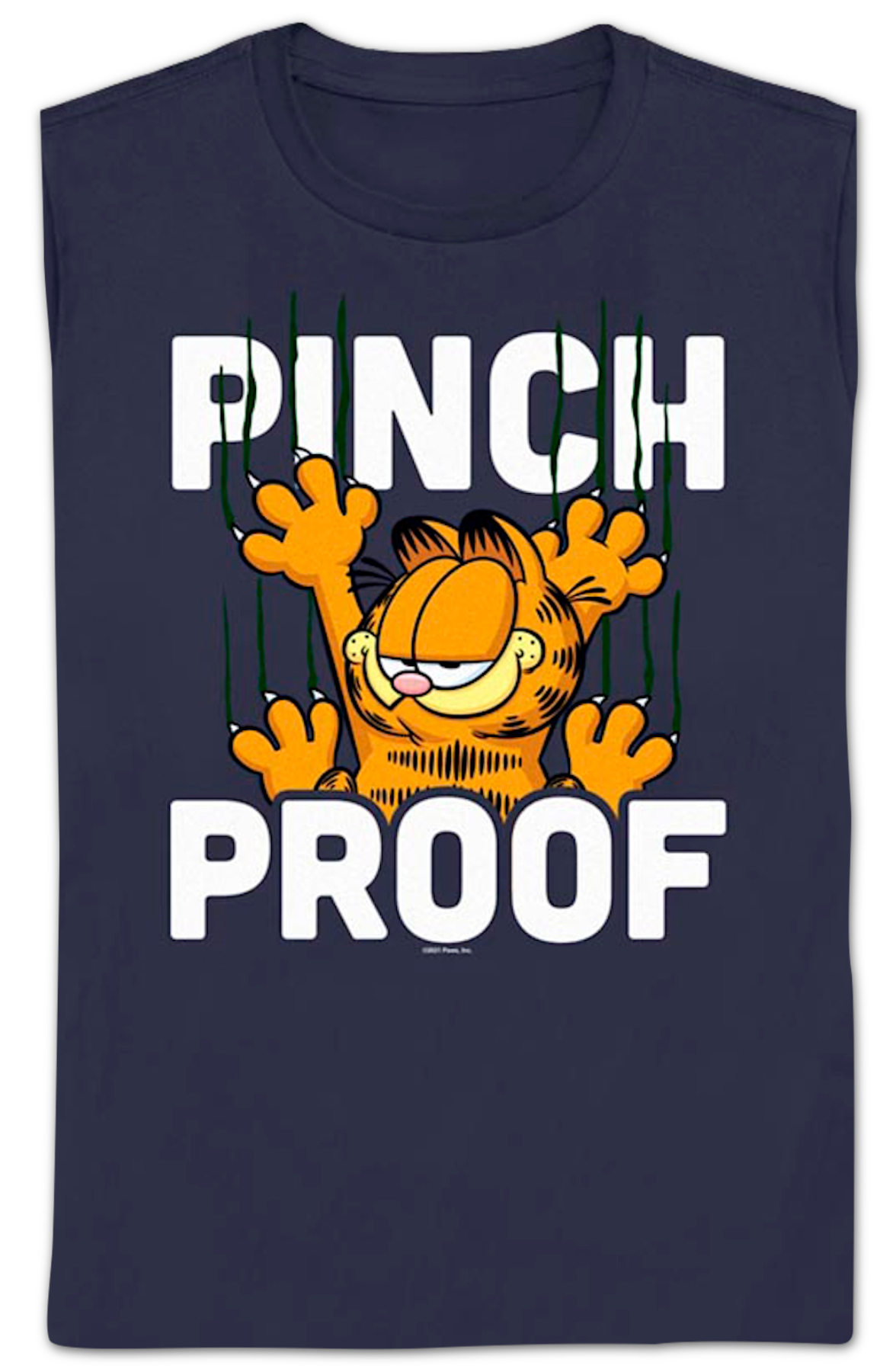 Womens Pinch Proof Garfield Shirt
