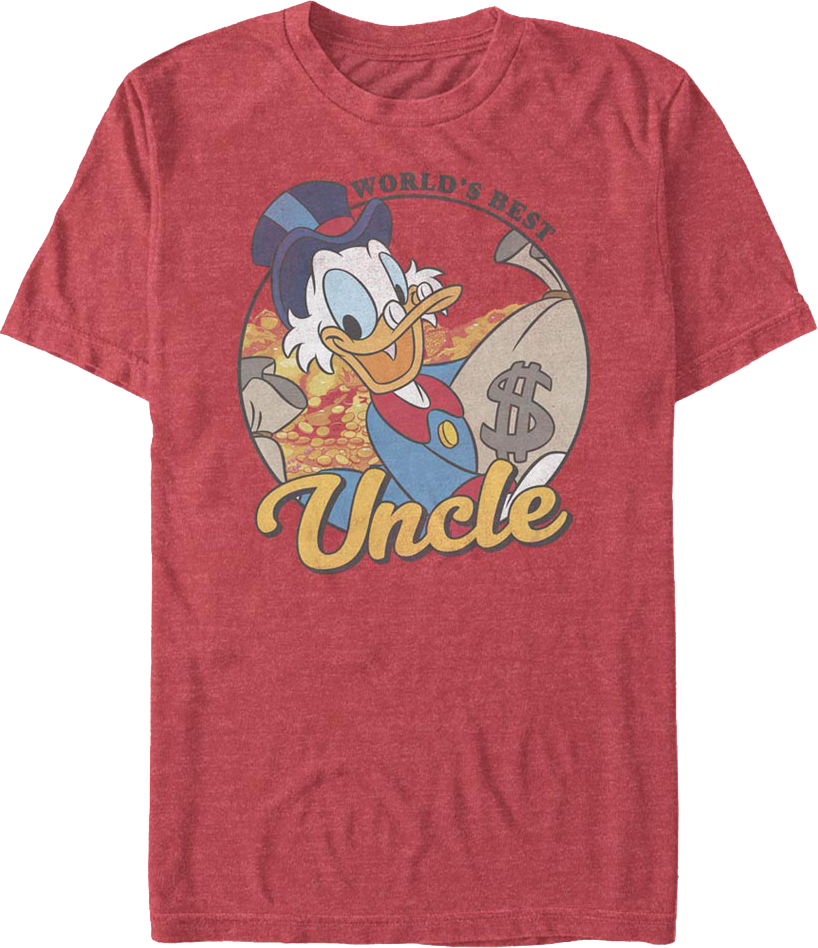 World's Best Uncle DuckTales T-Shirt