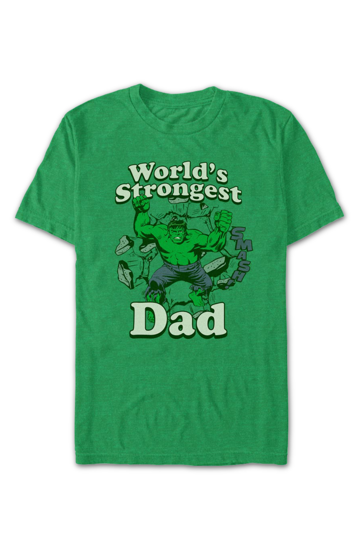 World's Strongest Dad Incredible Hulk Marvel Comics T-Shirt