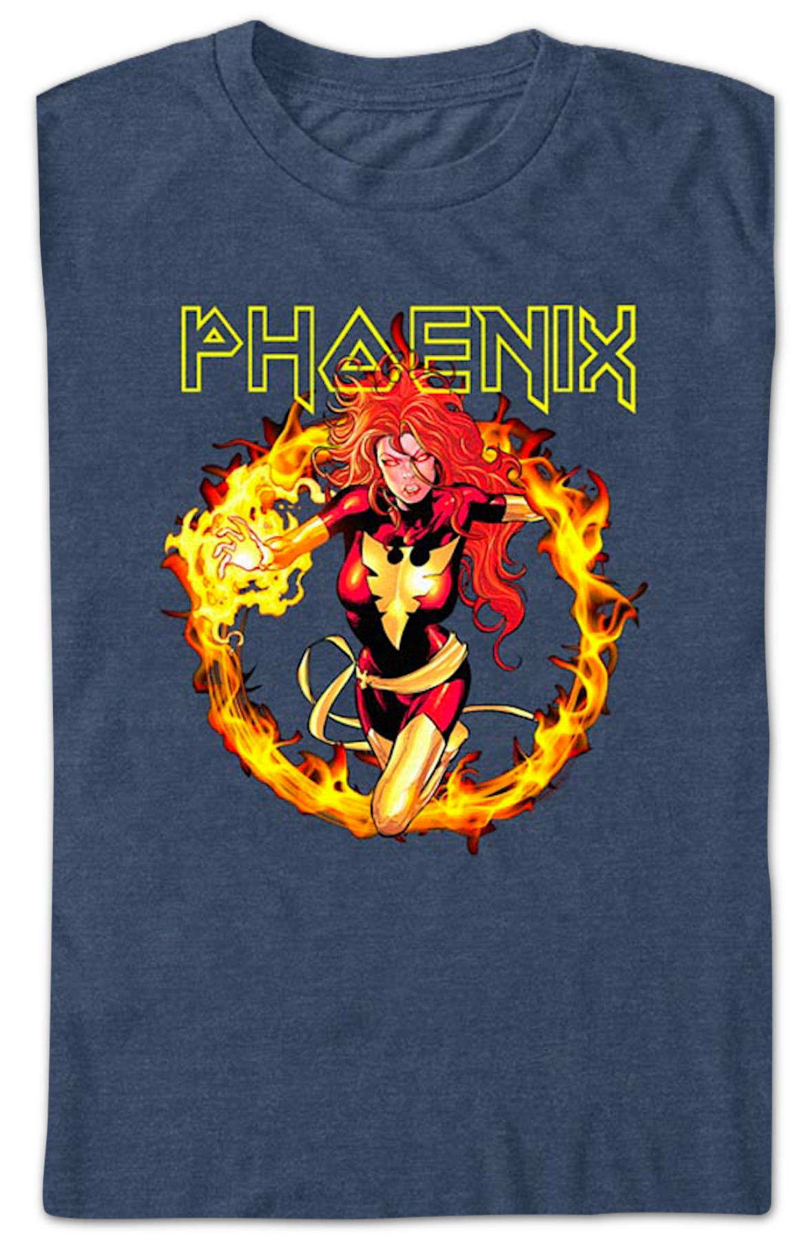 X-Men Dark Phoenix Fire Marvel Comics T-Shirt