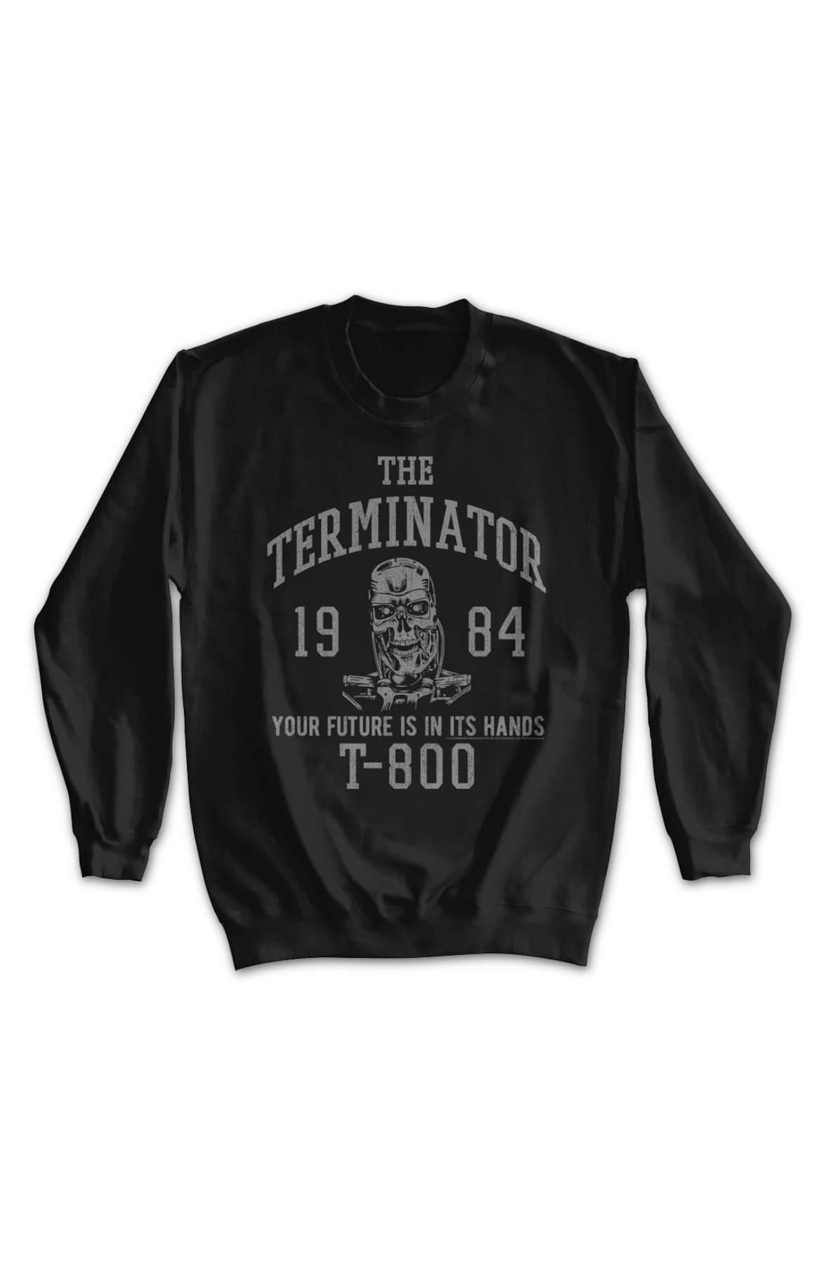 Your Future Is In Its Hands Terminator Sweatshirt